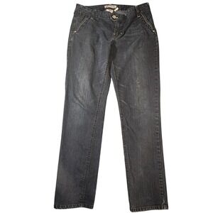YMI Jeans Womens 13‎ Straight Leg Stretch Denim Pants Casual Vintage Y2K Retro